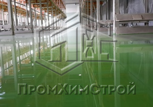 Примеры работ ООО «ПромХимСтрой». Объект: Эпоксидные и полиуретановые полы - Изображение 3